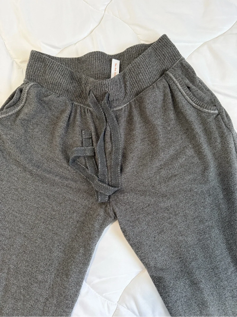 Cozy Women's Wide-Leg Pajama Pants - Charcoal Gray